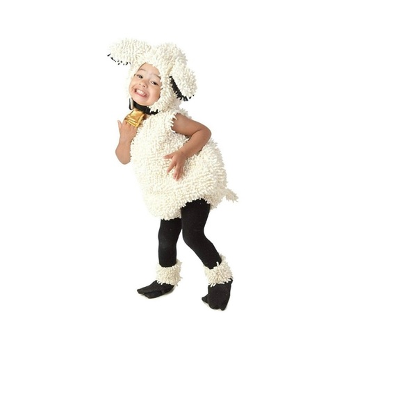 Princess Paradise Baby Lovely Lamb Deluxe Costume 18M-2T Halloween NO BELL - Picture 3 of 4